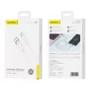 Foneng USB-A - USB-C Kábel, 3A, - 1m, (Fehér) (X108 Type-C)