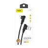 Foneng X70 Lightning kábel 3A, 1m (fekete)