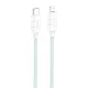 Foneng 1.2m USB-C – Lightning Gyorstöltőkábel (Kék) (XS02-C-iP-blue)