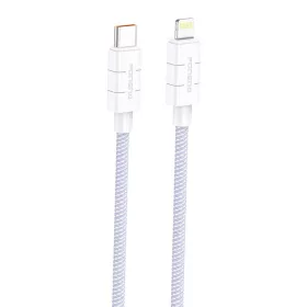   Foneng 1.2m USB-C Lightning Kábel, 27W Gyorstöltés, (Lila) (XS02 C-iP purple)