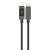 Foneng 1,2m USB-C – Lightning Gyorstöltőkábel (Fekete) (XS05 C-iP)