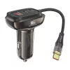 Foneng 66W Autós Töltő, 3 Portos USB-A És USB-C (c20 66W)