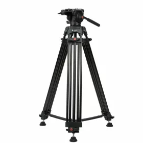   Fotopro DV-2 Alumínium Tripod (180cm Videó-Állvány) + 3D Videós-fej