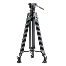   Fotopro DV-5A nagy teherbírású videóállvány + folyadék csillapítású fej - Heavy-Duty Fluid Head Video Tripod