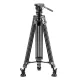 Fotopro DV-5A nagy teherbírású videóállvány + folyadék csillapítású fej - Heavy-Duty Fluid Head Video Tripod