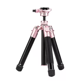 Fotopro Free-1 alumínium tripod (rózsaszín-fekete)