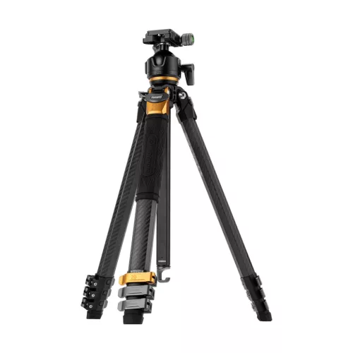 Fotopro Origin Plus + O 8H szénszálas állvány 20. évfordulós kiadás (fekete/arany)