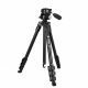 Fotopro S3 Alumínium Tripod (144cm Állvány) + 3D Videó-fej (Fekete)