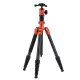 Fotopro Sherpa karbon tripod (narancssárga)