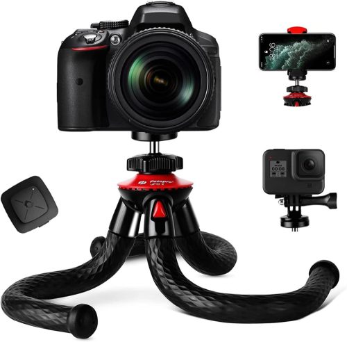 Fotopro UFO2 Flexibilis Tripod - Polip/ Octopus Gorillapod Állvány (+ beépített Telefon-tartó)