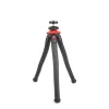 Fotopro UFO 2 mini flexibilis tripod (fekete-piros) + telefon, gopro tartó - Tripod with Phone & GoPro Mount