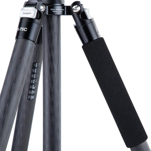 Fotopro X 75C + 72Q CarbonFiber / Szénszálas Kamera Állvány - Tripod - 175cm