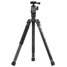   Fotopro X-Aircross 1C Carbon Fiber Szénszálas Tripod (131cm Állvány) + Ballhead-fej (Szürke)