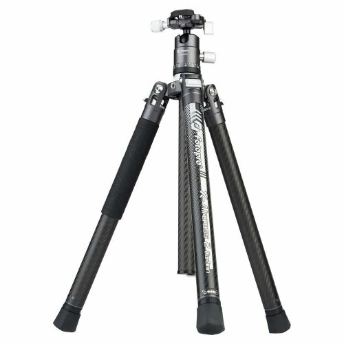 Fotopro X-Aircross 2 Carbon Fiber Szénszálas Tripod (151cm Állvány) + Ballhead-fej (Fekete)