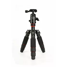   Fotopro X-Go Mini Carbon Fiber Szénszálas Tripod (46cm Állvány) + FPH-42Q Ballhead-fej (Fekete)