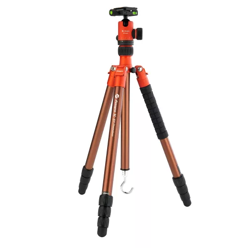 Fotopro X-Go Chameleon alumínium tripod (narancssárga)