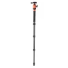 Fotopro X-Go Gecko alumínium tripod (narancssárga)