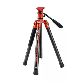 Fotopro X-Aircross 2 karbon videóállvány (narancssárga)