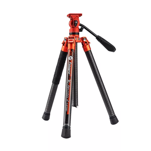 Fotopro X-Aircross 2 karbon videóállvány (narancssárga)