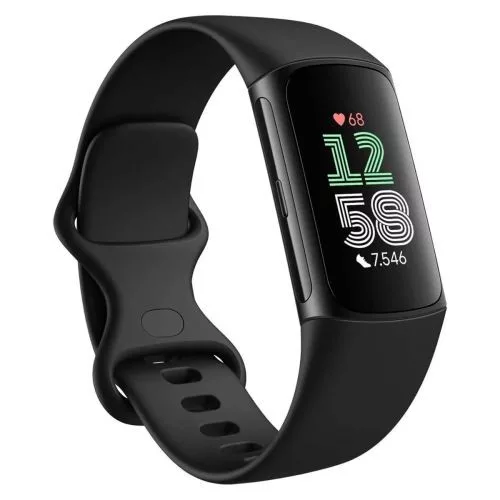 FitBit Charge 6 Advanced Fitness és Health Tracker (bontott doboz) (obszidiánfekete)