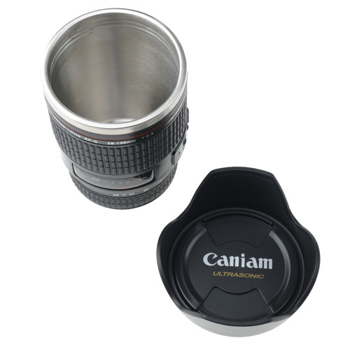 28-135mm objektív termosz - Fekete