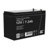 Green Cell 12V 7.2Ah karbantartásmentes AGM Akkumulátor UPS (AGM05)