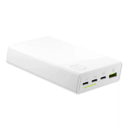 Green Cell PowerPlay 20000mAh (Fehér) Gyorstöltő power bank (PBGC03SW)