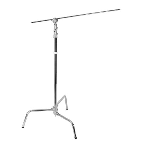 Godox 237CS 253cm C-Stand Fotóállvány -Vaku/ Derítő/ LED Lámpa-Tartó Kamera Stúdió-Boom Állvány