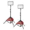 Godox LEDP260C dupla LED panel szett (Tripod Kit)