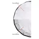 Godox QR-P70 Külső fehér diffúzor