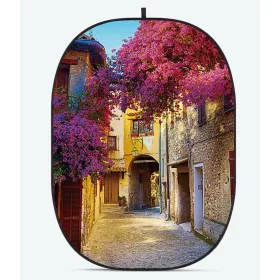   Godox Spanyol Utca Mintás Fotó-Stúdió Háttér - 150x200 cm Összecsukható
