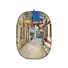   Godox Görög Utca Mintás Fotó-Stúdió Háttér -150x200 cm Összecsukható