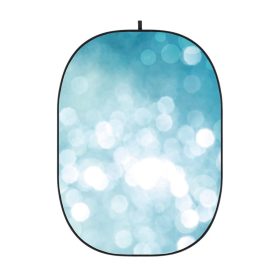   Godox Kék-Bokeh Mintás Fotó-Stúdió Háttér -150x200 cm Összecsukható