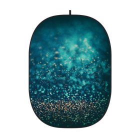   Godox Azúr-Bokeh Mintás Fotó-Stúdió Háttér -150x200 cm Összecsukható