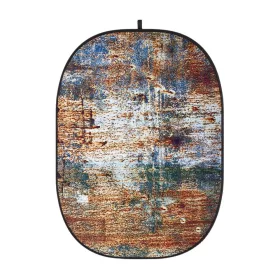   Godox Rozsdás-fal Mintás Fotó-Stúdió Háttér -150x200 cm Összecsukható