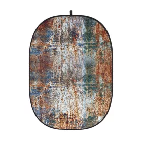   Godox Festett-Rozsdás-fal Mintás Fotó-Stúdió Háttér -150x200 cm Összecsukható