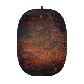   Godox Vörös-Rozsdás-fal Mintás Fotó-Stúdió Háttér -150x200 cm Összecsukható