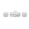 Godox Cube SC Kit 2 2.4GHz Vezeték Nélküli Mikrofon Kit (Fehér) |2+1