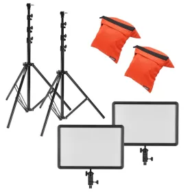 Godox LEDP260C dupla LED panel szett