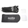 Godox EazyFlow összecsukható szögletes Bowens softbox (60x60cm)