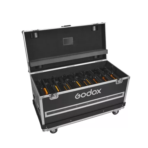 Godox P600Bi Gurulós Kemény tároló doboz -8db