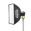 Godox GS34 Softbox 90x120 a KNOWLED MG1200Bi kétszínű LED lámpához