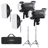 Godox Litemons LA150D dupla videólámpa szett