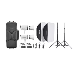   Godox Litemons LA150R K2 165W RGB LED videólámpa Duo Készlet (Fehér)
