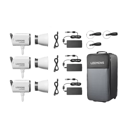 Godox Litemons LA150R 165W RGB LED videólámpa Trio készlet