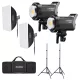 Godox Litemons LA200D dupla videolámpa szett