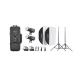 Godox Litemons LA300Bi Bi-Color LED videólámpa 2 lámpás Kit (Fekete)