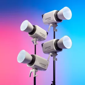 Godox Litemons LA300Bi Bi-Color LED tripla videólámpa Kit