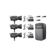 Godox Litemons LA300R RGB Színes LED tripla videólámpa Kit (Fekete)