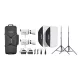 Godox Litemons LA300R RGB Színes LED dupla videólámpa Kit (Fehér)